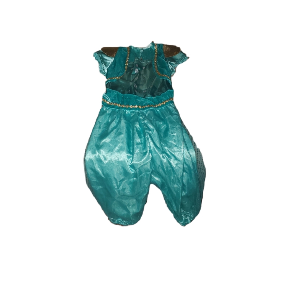 Sparkling Teal Kids Dance Costume